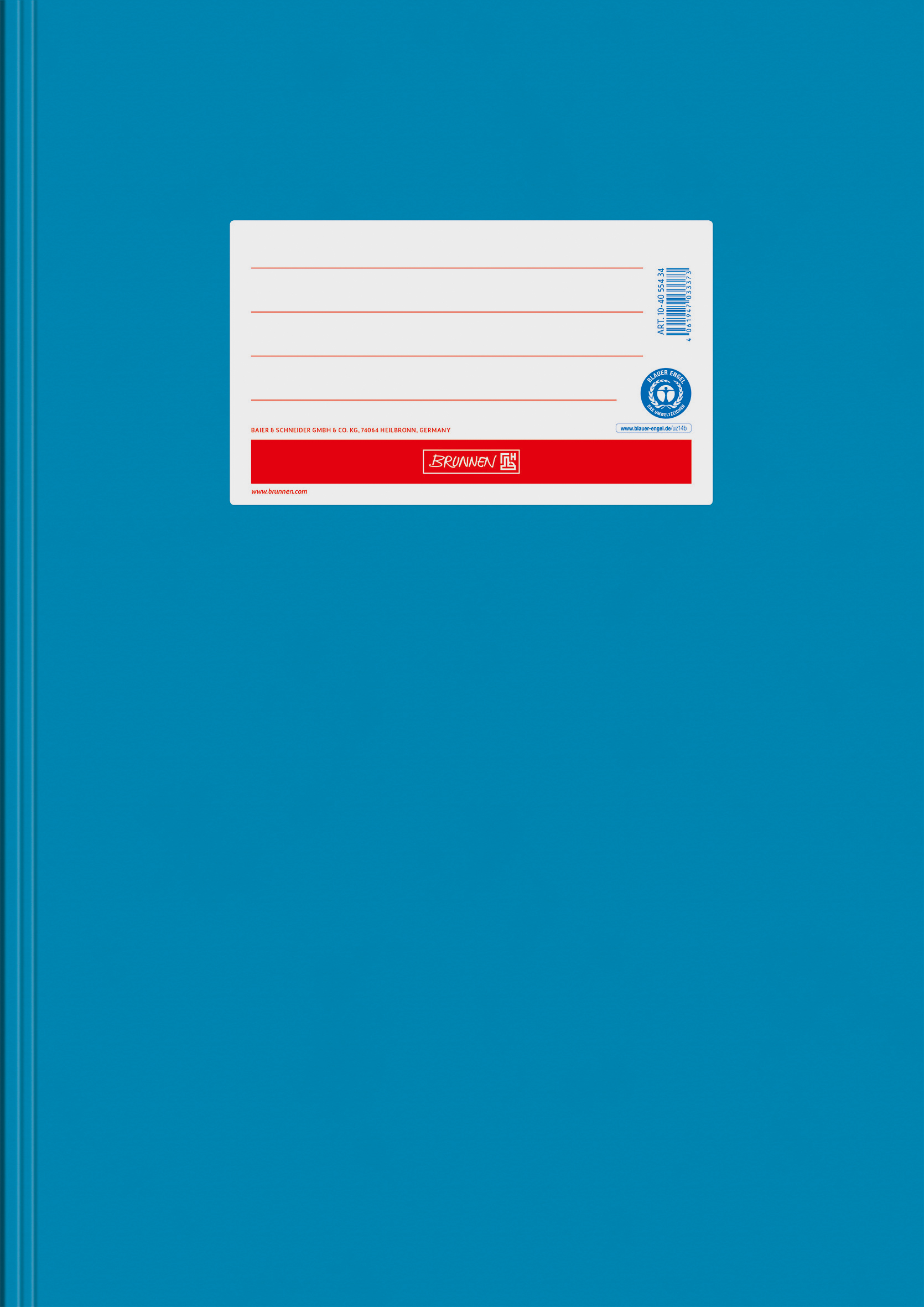 Hefthülle A4 Papier m.blau RCP