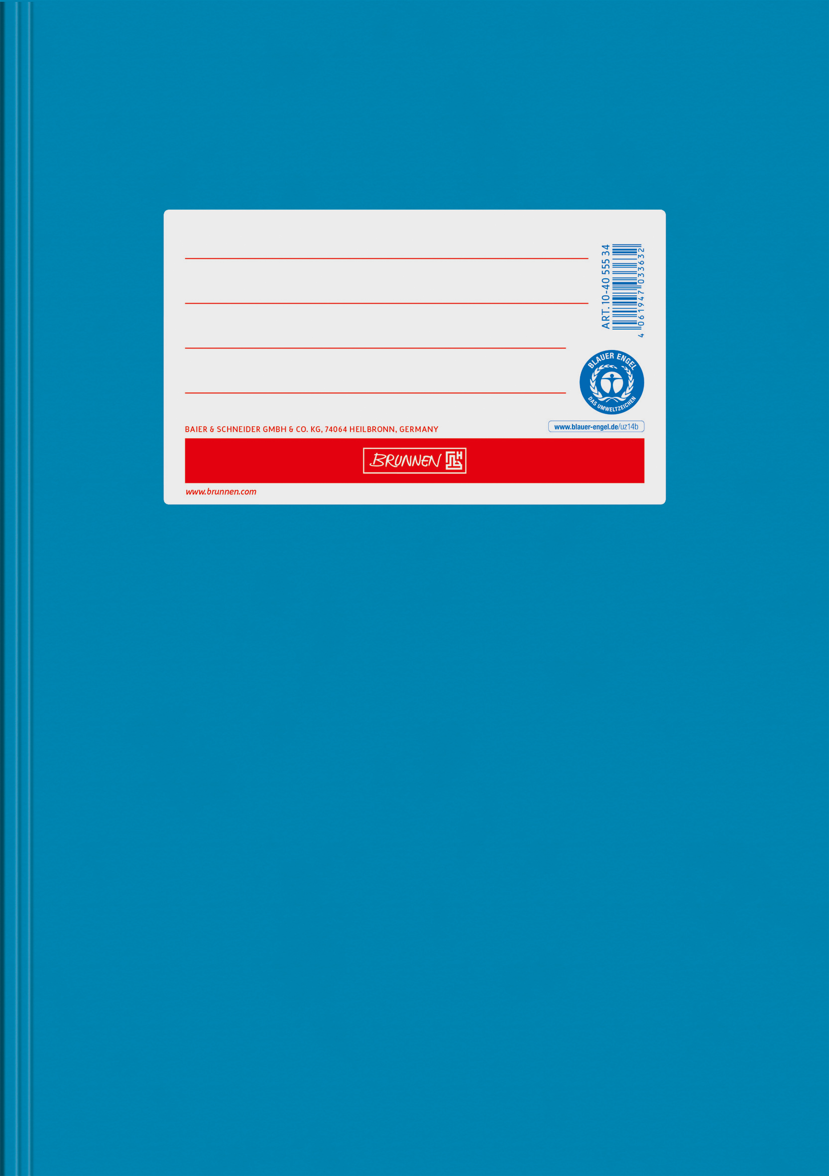 Hefthülle A5 Papier mblau RCP