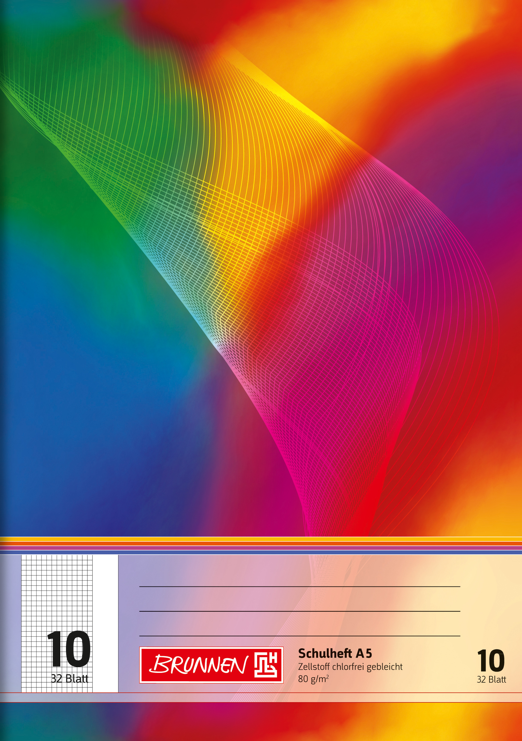 Heft A5 32 Blatt Lin 10 FSC