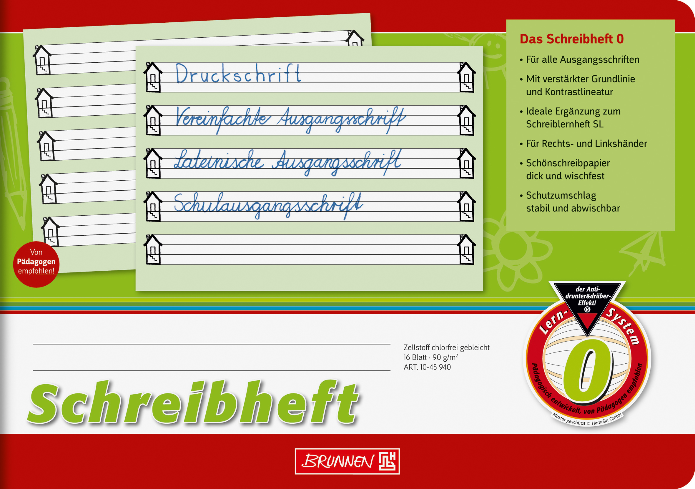 Schreibheft O A5 quer