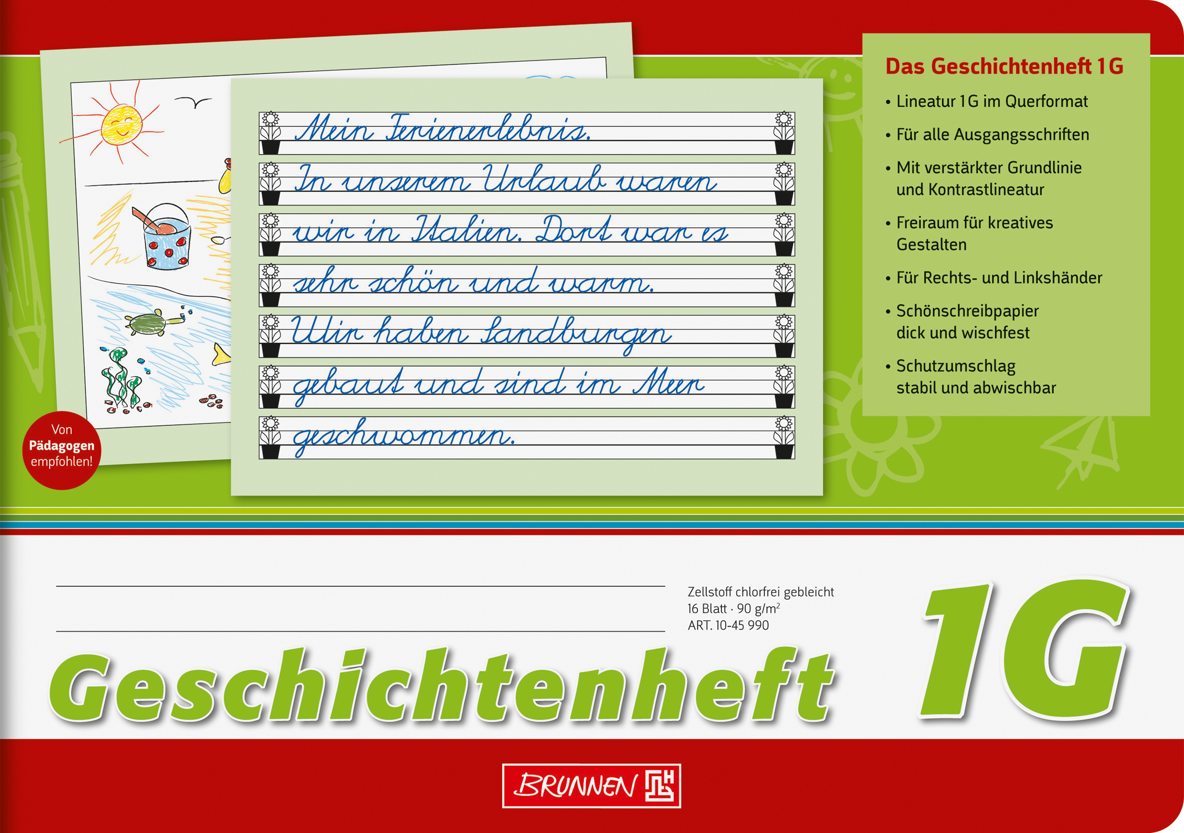 Gesch-Heft A5 Lin1G quer