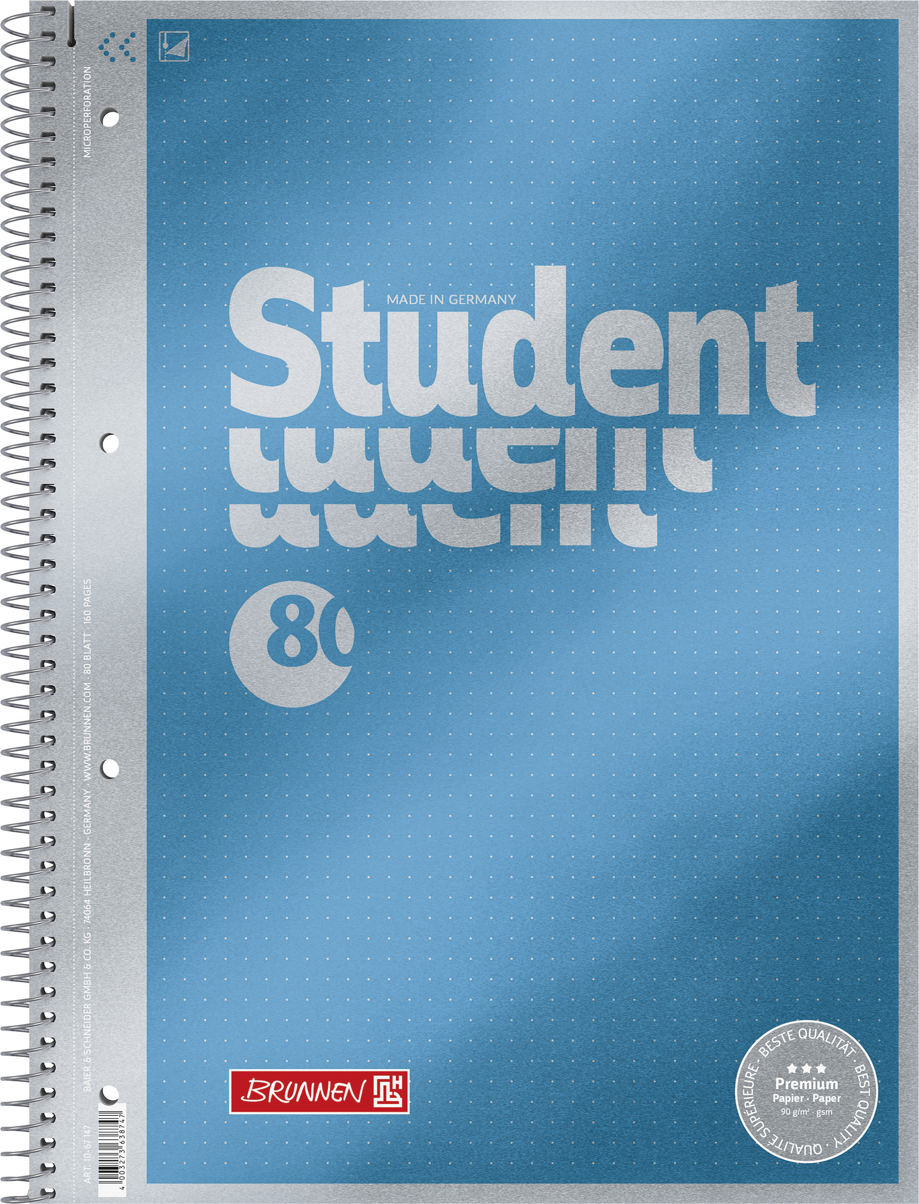 Collegebl A4 dotted Premium