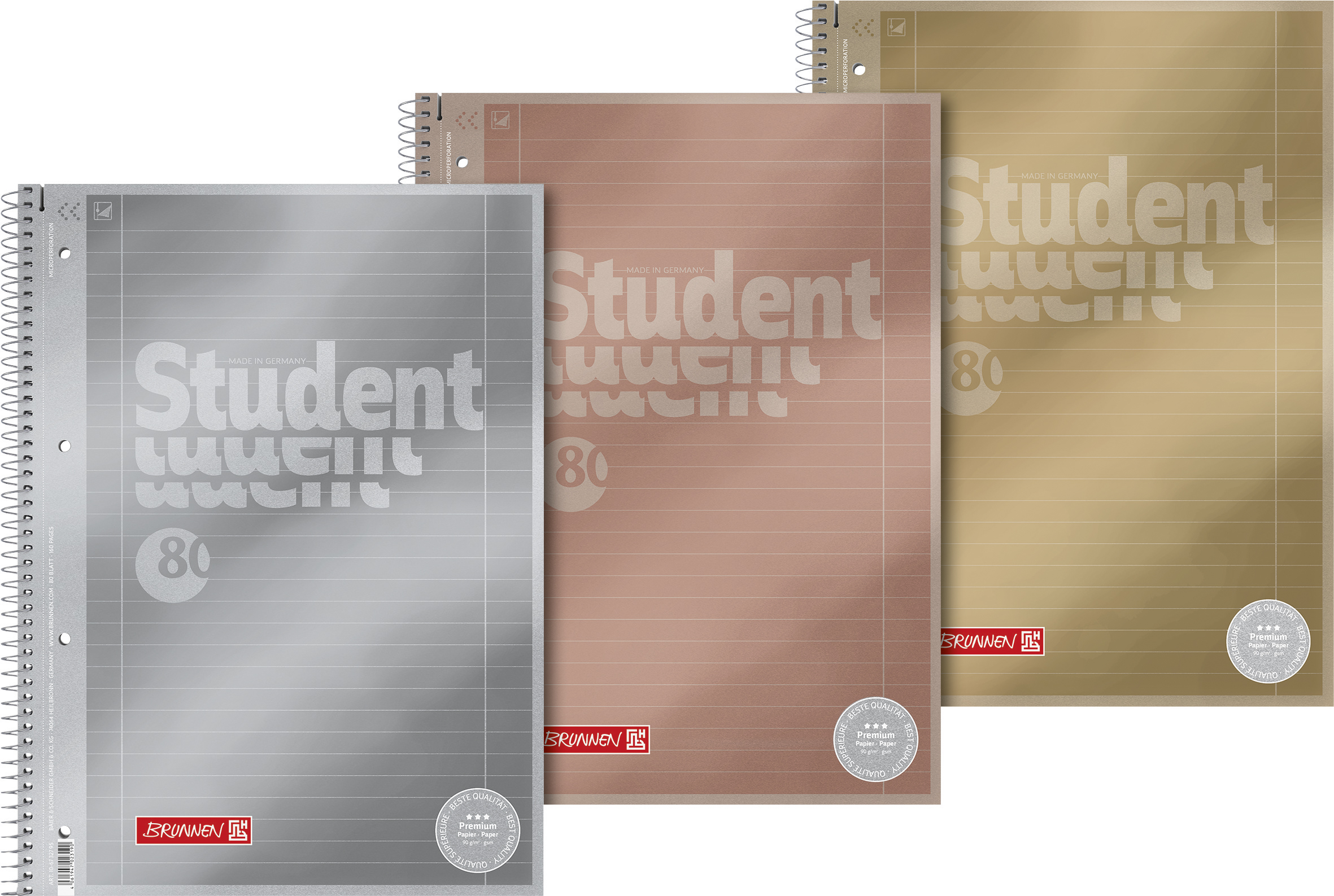 Collegebl A4 Lin27 90g Metallic