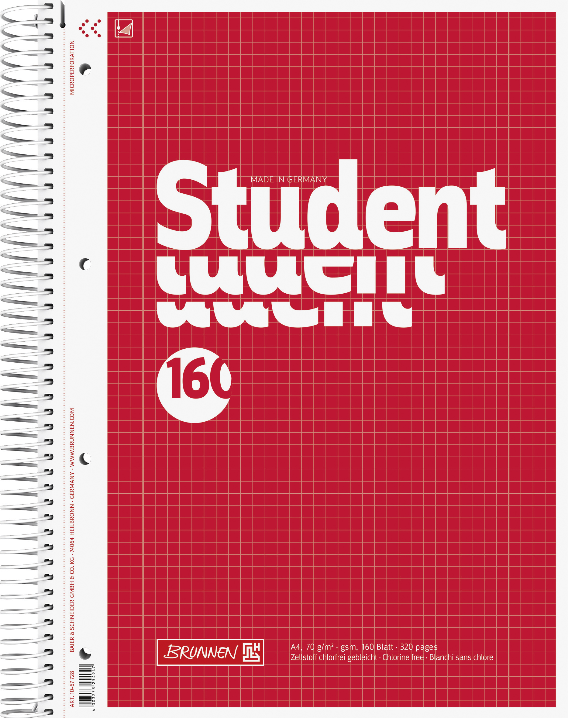 Collegebl A4 Lin28 70g 160Bl