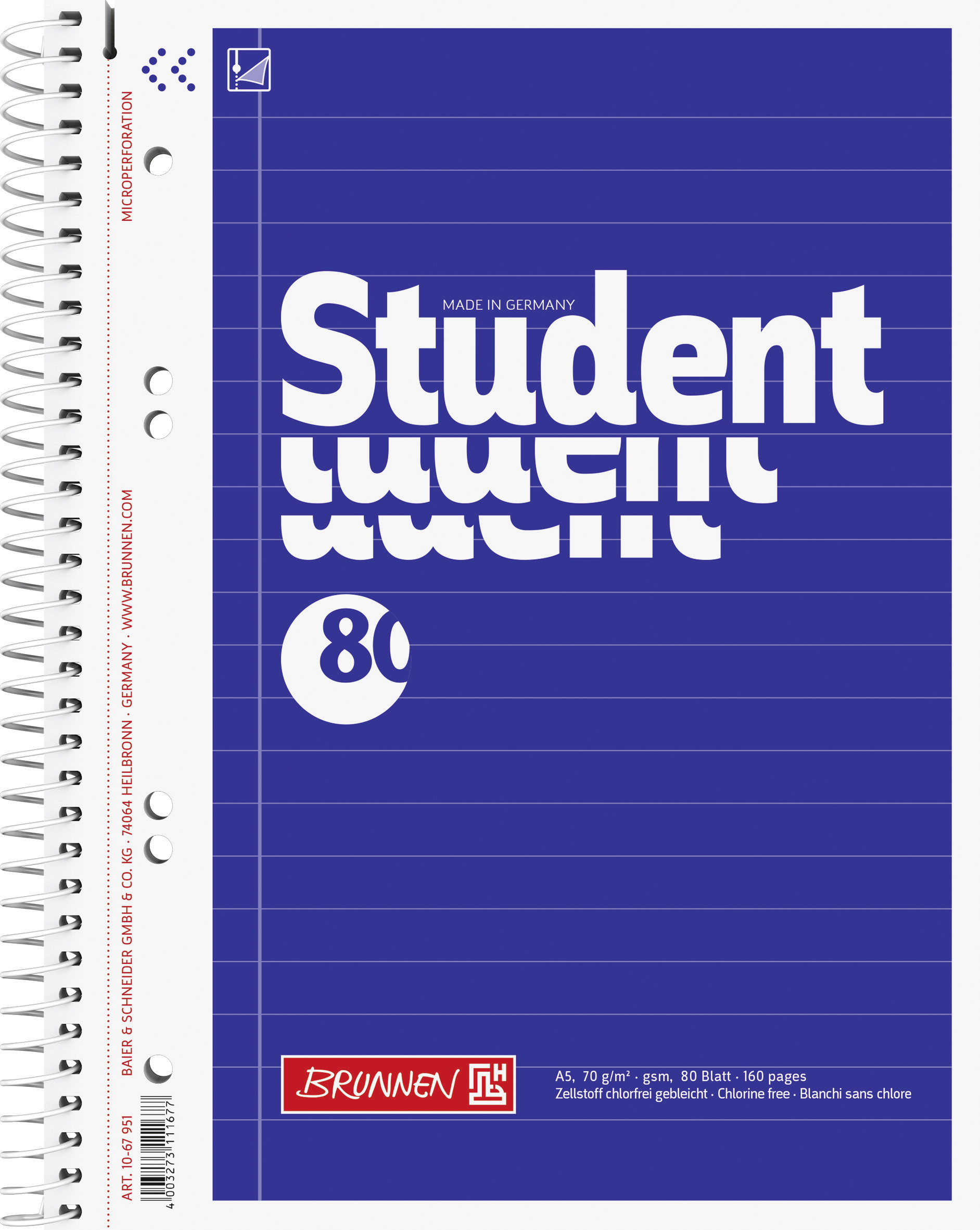 Collegebl A5 lin