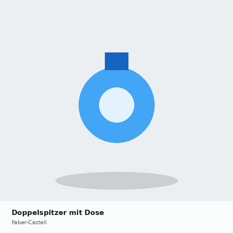 Doppelspitzer mit Dose