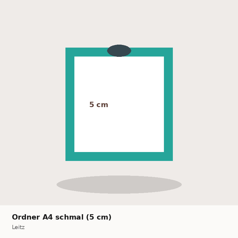 Ordner A4 schmal (5 cm)
