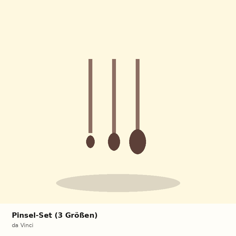 Pinsel-Set (3 Größen)