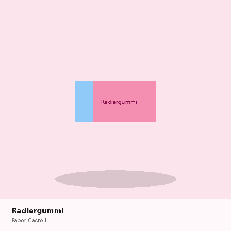 Radiergummi