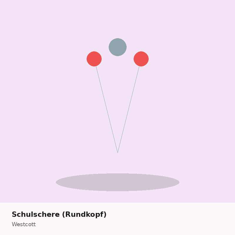Schulschere (Rundkopf)