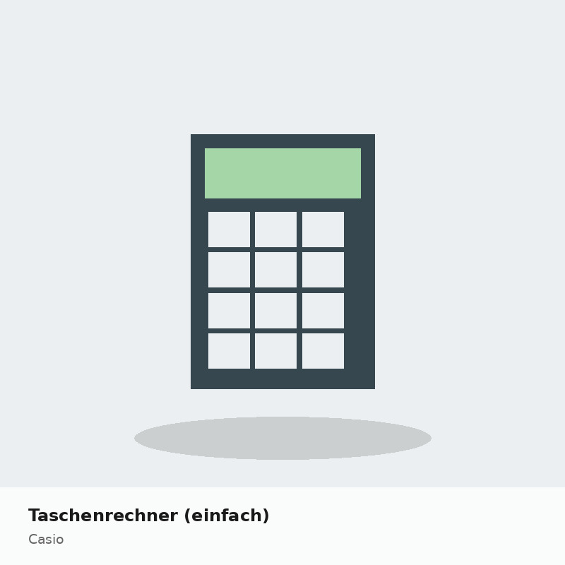 Taschenrechner (einfach)