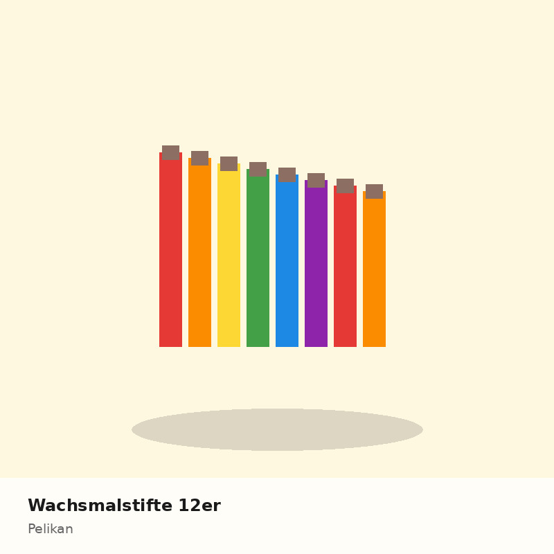 Wachsmalstifte 12er